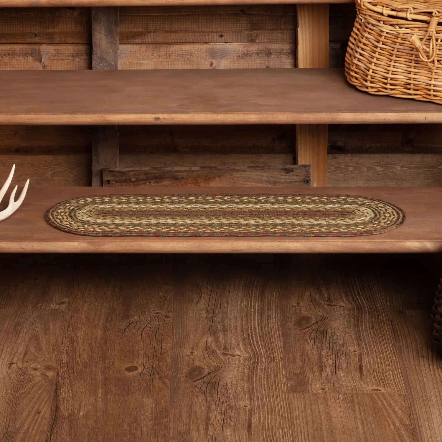 Tea Cabin Jute Stair Tread Latex