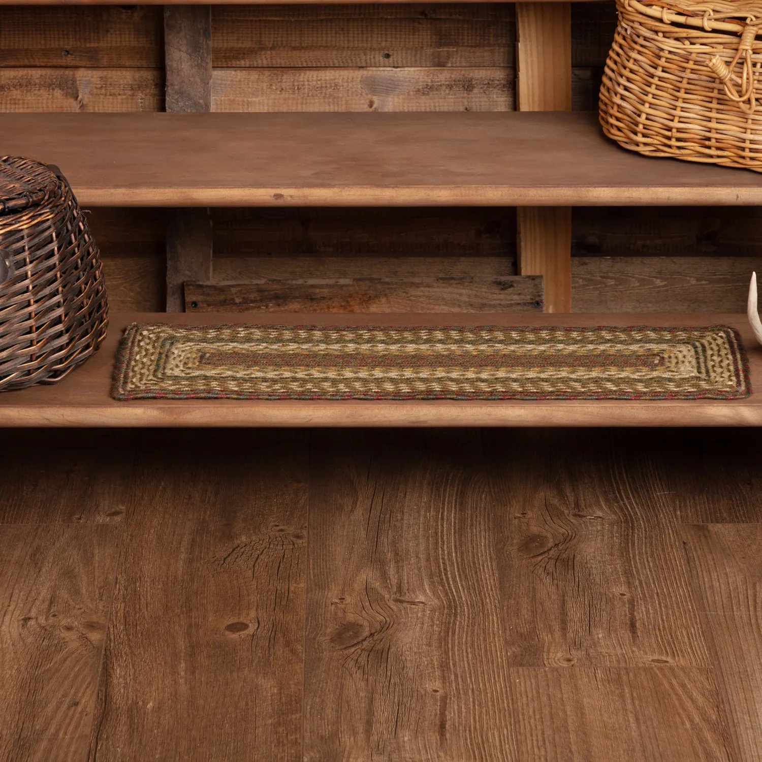 Tea Cabin Jute Stair Tread Latex