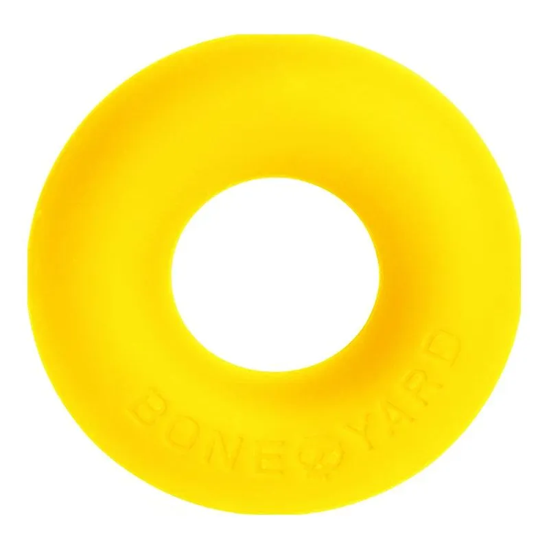 Ultimate Silicone Cock Ring Yellow