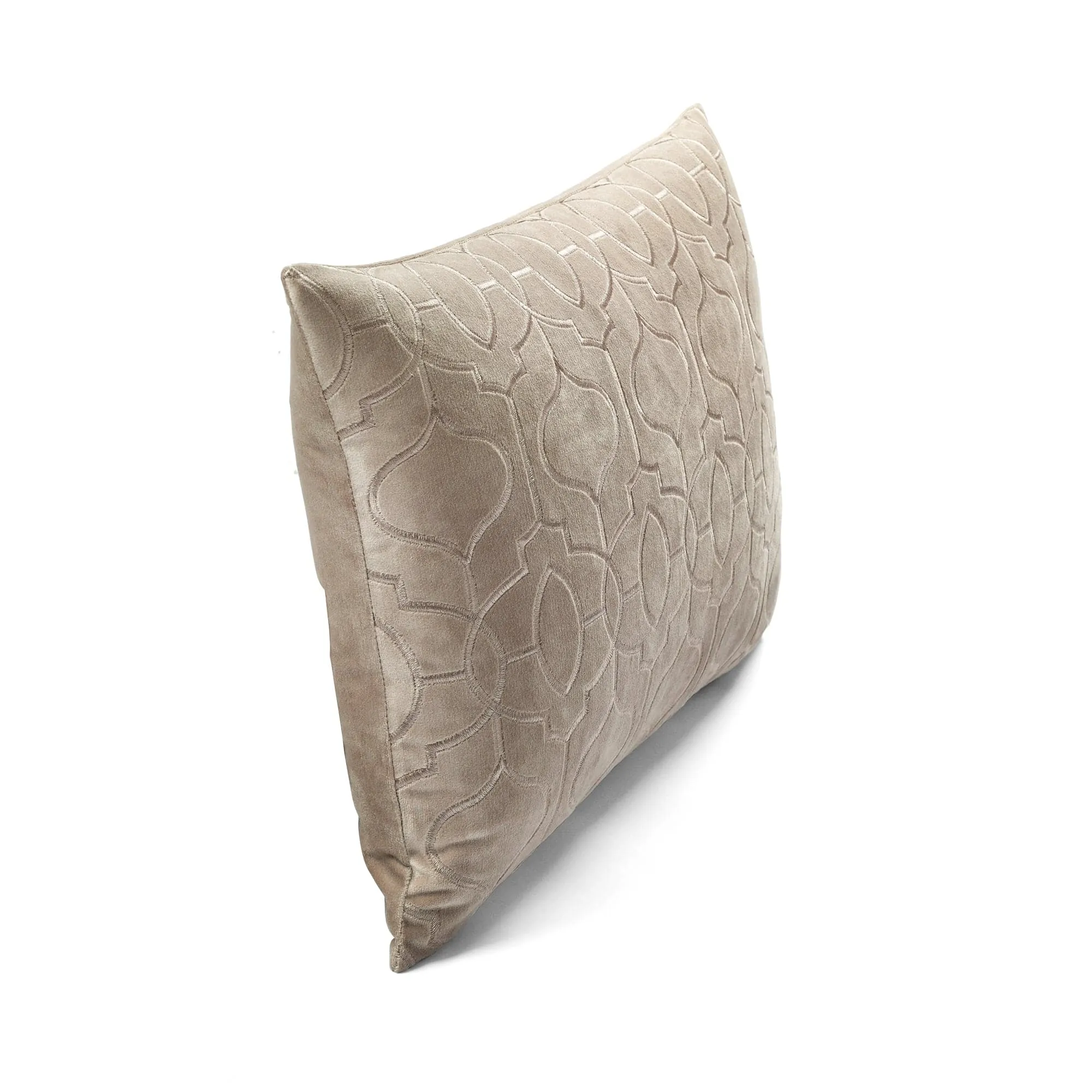 Velvet Geo Decorative Pillow Cover