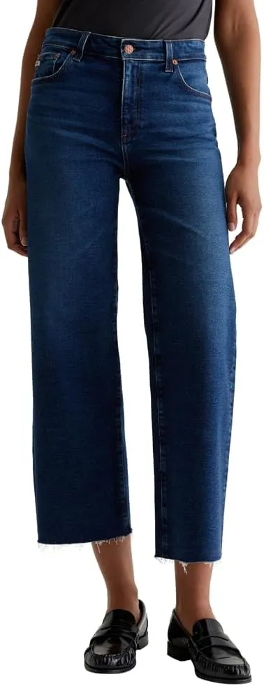 Women's Saige Mid Rise Wide Leg Jean