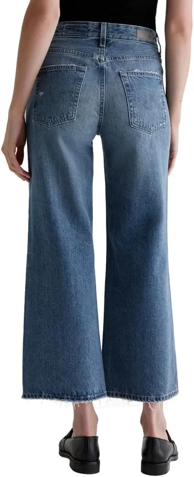 Women's Saige Mid Rise Wide Leg Jean